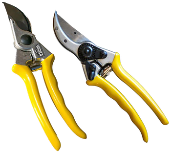 Wicked Tree Gear WTG017 Hand Pruner   Aluminum/Yellow Handle                                                                                                                                            