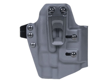 High Speed Gear 1400 Universal Light Holster IWB Black Kydex Compatible w/ Streamlight TLR-1/TLR-1 HL Belt Clip Ambidextrous