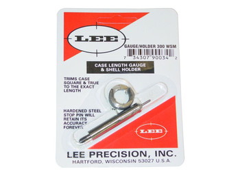 Lee Precision 90034 Case Length Gauge Silver 300 WSM Steel