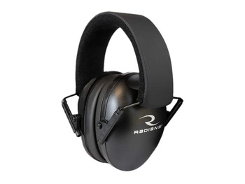 Radians LSO100CS Lowset Muff Polymer 21 dB Over the Head Black Adult 1 Pair