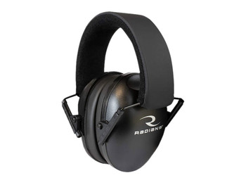 Radians LSO100CS Lowset Muff Polymer 21 dB Over the Head Black Adult 1 Pair
