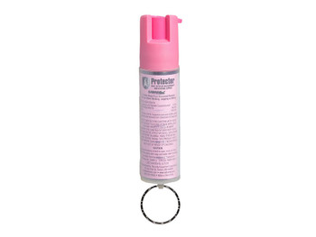 Sabre SRPNBCPKR02 Dog Spray Capsaicin Range 12 ft 0.75 oz Pink Includes Key Ring