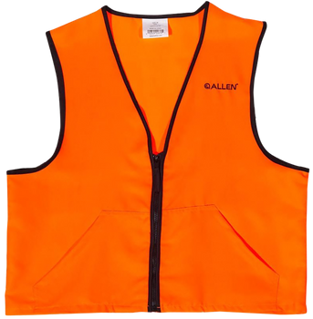 Allen 15765 Deluxe Hunting Vest Medium Orange Polyester                                                                                                                                                 