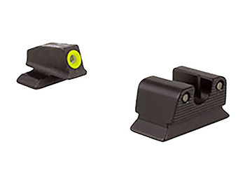 Trijicon 600625 HD Night Sights Green/Tritium Yellow Outline Front Sight-Green Tritium Black Outline Rear Sight Beretta PX4