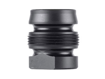 Dead Air DA143 Xeno Xero Black 4140 HT Alloy Steel 9/16x24 RH Threads 1.105" OAL 0.99" Diameter 9mm