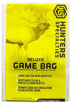 Hunters Specialties HS01232 Deluxe Game Bag White Heavy Duty Canvas                                                                                                                                     