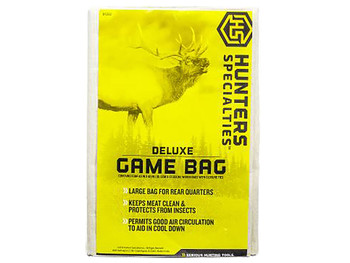 Hunters Specialties HS01232 Deluxe Game Bag White Heavy Duty Canvas