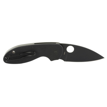 SPYDERCO EFFICIENT G-10 BLACK PLAINE