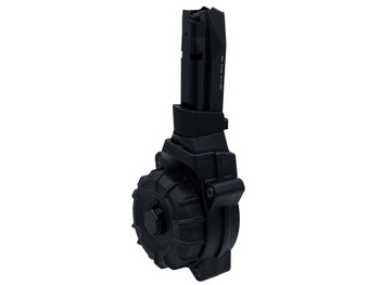 ProMag DRMA109 30rd Drum 9mm Fits Shadow Systems CP920 Black DuPont Zytel Polymer