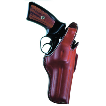 Bianchi 10323 5BHL Thumbsnap  OWB Size 11 Tan Leather Belt Loop Fits S&W N Frame/Colt Anaconda 6-6.5" Barrel Right Hand                                                                                 