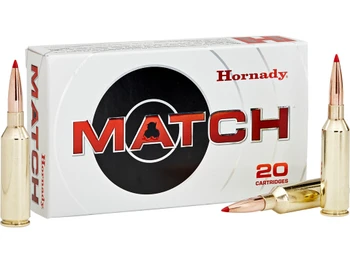 Hornady 82180 Match 300WinMag 195gr Extremely Low Drag Match 20 Per Box/10 Case
