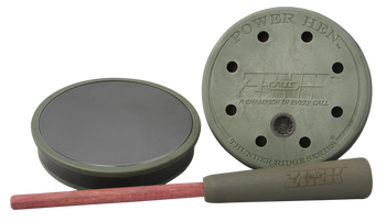 ZINK ZNKZNK303 Thunder Ridge  Friction Call Turkey Sounds Green/Purple Wood/Slate                                                                                                                       