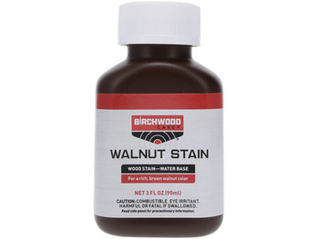 Birchwood Casey 24123 Walnut Wood Stain Water-Based 3 oz. Bottle