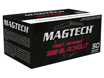 Magtech 300BLKB Tactical/Training 300Blackout 123gr Full Metal Jacket 50 Per Box/20 Case