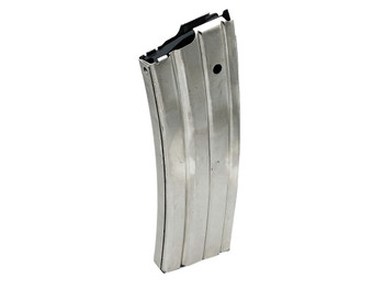 ProMag RUGA3N Ruger Mini-14 30rd 223 Rem Silver Nickel-Plated