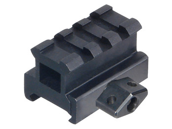 Leapers MNTRS08S3 Picatinny Riser Matte Black Anodized Aluminum Picatinny/Weaver Mount