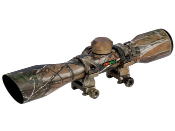 TruGlo TG8504CD Compact Realtree APG 4x 32mm 1" Tube Diamond Reticle w/Rings