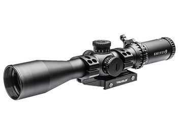 TruGlo TG-8541TLR Eminus Black Anodized 4-16x44mm 30mm Tube Dual Illuminated (Green/Red)TacPlex MOA Reticle