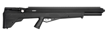 Benjamin BPBM3S Bulldog M357 PCP 357 Pellet 5 Shot Black Lothar Walther Barrel, Black Receiver w/Picatinny Rail, Fixed Bull Black Stock                                                                 