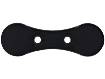 Lockdown 222501 Gun Concealment Magnet Black Metal Holds 1 Handgun