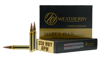 Weatherby B338185TTSX Select Plus  338WBY RPM 185gr TTSX Boat Tail 20 Per Box/10 Case                                                                                                                   