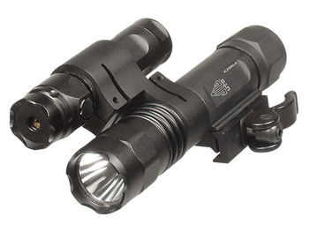 Leapers LTELP39QA Black Aluminum 400Lumens 23mm LED IRB Bulb Green Laser Picatinny/Weaver Mount
