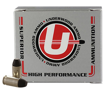 Underwood Ammo 730   380ACP 100gr Hard Cast Flat Nose 20 Per Box/10 Case                                                                                                                                