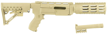 Archangel AA556RDT AR-15 Style Conversion Stock Desert Tan Synthetic 6 Position for Ruger 10/22                                                                                                         