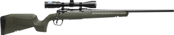Savage Arms 32151 Axis 2 XP Combo Full Size 243 Win 4+1 22" Black Sporter Barrel, Black Carbon Steel Receiver Drilled & Tapped, OD Green Fixed Synthetic Stock, Weaver 3-9x40mm Scope, Right Hand       