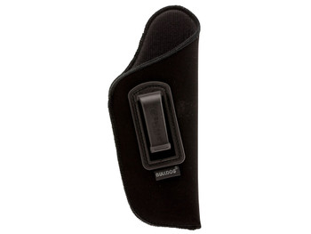 Bulldog DIP815 Deluxe IWB Black Suede Like Belt Clip Fits Beretta 92/Glock 20/2-3" Barrel Right Hand