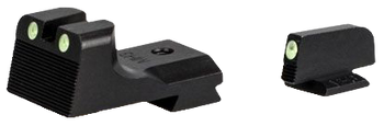 Kimber Mfg.,inc ML11230 1911 Ledged Night Sight Set  Green/Tritium Black Outline Front Sight-Green/Tritium Black Outline Rear Sight                                                                     