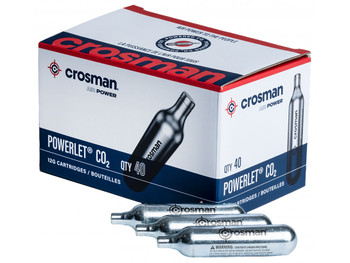 Crosman 23140 Powerlet CO2 12 Grams 40 Per Pkg