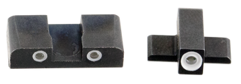 AmeriGlo SG161 Classic Tritium Sight Set for Sig Sauer  Green Tritium White Outline Front Sight-Green Tritium White Outline Rear Sight                                                                  