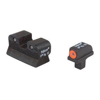 Trijicon 600514 HD Night Sights  Green/Tritium Yellow Outline Front Sight-Green Tritium Black Outline Rear Sight Colt 1911                                                                              