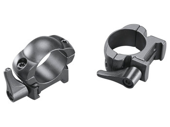 Weaver Mounts 49325 Lever Lok Matte Black 1" Medium