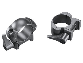 Weaver Mounts 49325 Lever Lok Matte Black 1" Medium