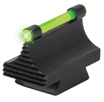 TruGlo TGTG95500RG 3/8" Dovetail Front Sight  Black 0.500" Green Ramp for Rifle                                                                                                                         