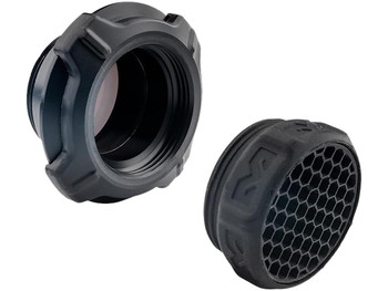 Meprolight USA 5622090000 Polarizer/Flash Guard Kit Rifle Black Compatible w/ Mepro M22