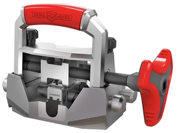 Real Avid AVMSP Master Sight Pusher Gray/Red Handgun Ergonomic Red Handle