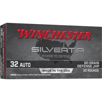 WIN SILVERTIP 32AUTO 60GR JHP 50/500