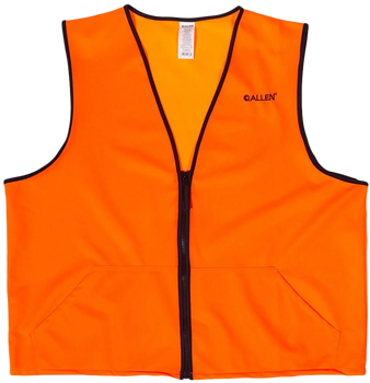 Allen 15768 Deluxe Hunting Vest XL Orange Polyester                                                                                                                                                     