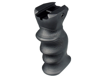 UTG RBFGRP172B UTG Combat Foregrip Black Polymer