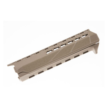 BCM PKMRMIDBLK BCMGunfighter PKMR AR-15 Black Textured Polymer Mid-Length KeyMod                                                                                                                        