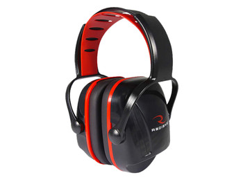 Radians XC0130CS X-Caliber Muff 22 dB Over the Head Black Youth 1 Pair