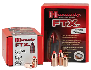 Hornady 4305 FTX  44 Cal .430 265 gr Flex Tip eXpanding 50 Per Box/ 15 Case                                                                                                                             