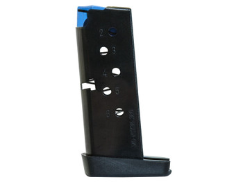 Mec-Gar MGPT7386B Taurus 6rd 380 ACP Fits Taurus PT738 TCP, Blued Carbon Steel