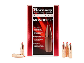 Hornady 45010 MonoFlex 45 Cal .458 250 gr MonoFlex 50 Per Box/ 15 Case