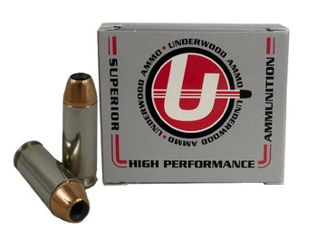 Underwood Ammo 235 10mm 150gr Jacketed Hollow Point 20 Per Box/10 Case