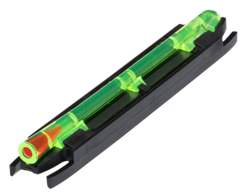 HiViz M400 M-Series Magnetic Front Sight  Black | Green with Red Center Fiber Optic Front Sight                                                                                                         