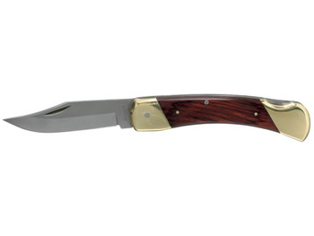 Uncle Henry LB7CP Bear Paw 3.70" Folding Plain Stainless Steel Blade, 5" Handle